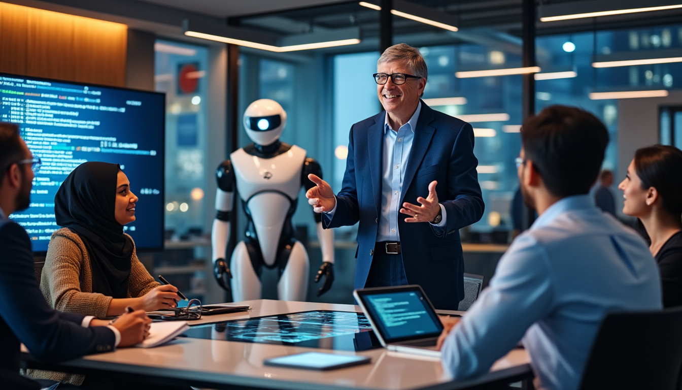 Bill Gates révèle le seul métier que même l’intelligence artificielle ne pourra jamais faire