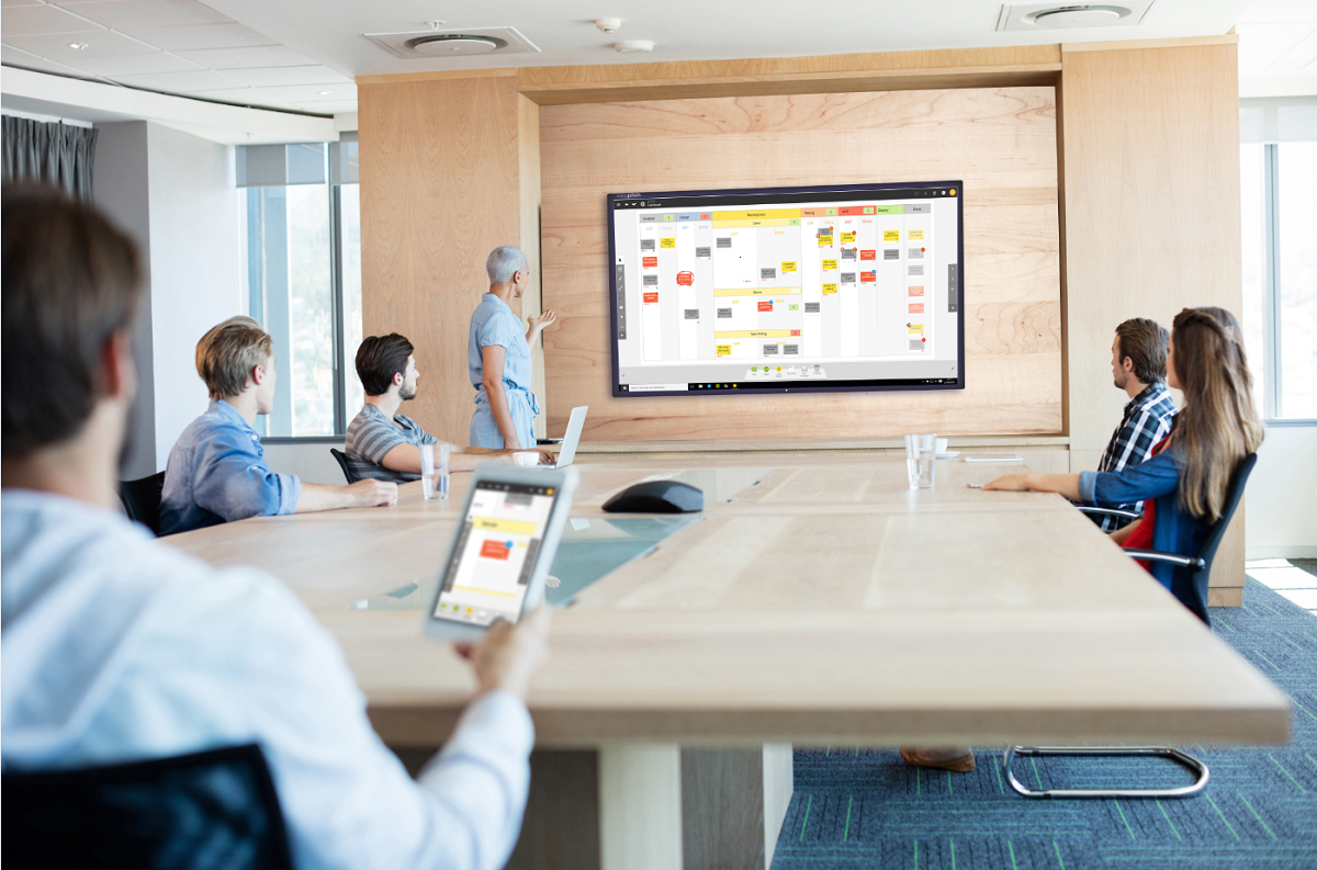 Révolutionner le management de projets avec les écrans et tableaux interactifs !