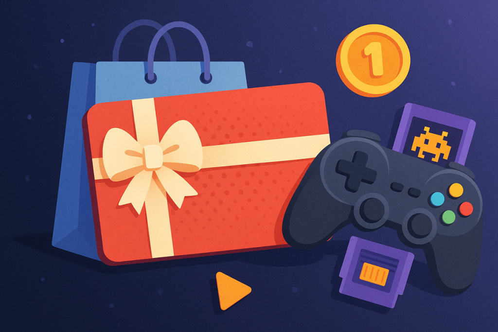 cartes cadeaux nouvelles pratiques jeu video